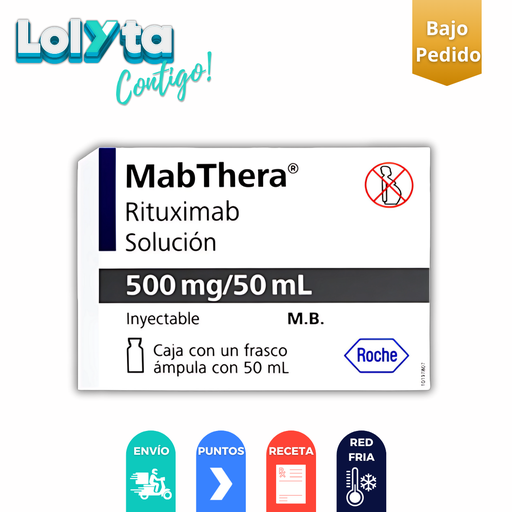 [230] MABTHERA SOL INY 500 MG/50 ML RITUXIMAB LAB ROCHE (RF)