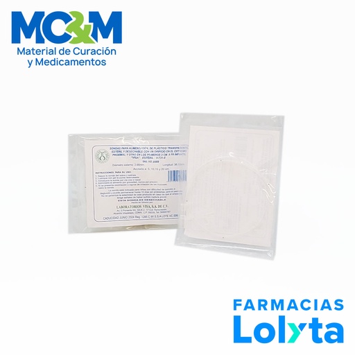 [4389] SONDA PARA ALIMENTACION INFANTIL 8 FR V-731-E VISA