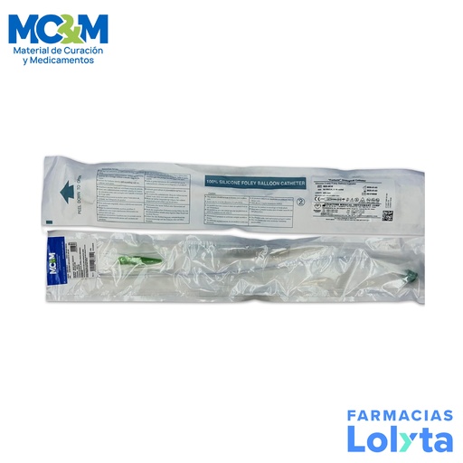 [743] SONDA FOLEY SILICON 14 FR 2 VIAS 5 CC FORTUNE MEDICAL