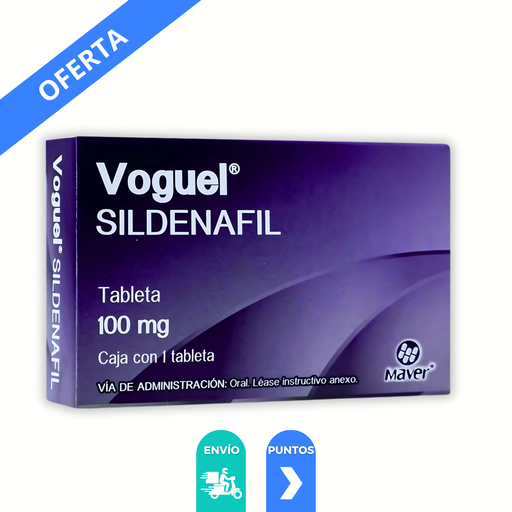[3828] SILDENAFIL 100 MG C/1 TAB VOGUEL LAB MAVER