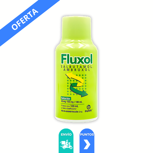 [3831] SALBUTAMOL AMBROXOL SOL ORAL 40/150 MG/100 ML FCO C/120 ML FLUXOL LAB MAVER