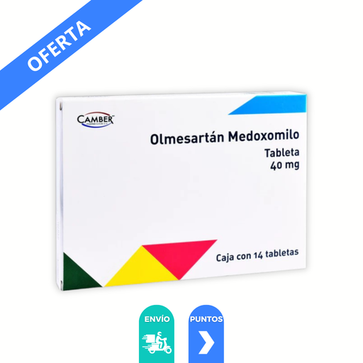 [3937] OLMESARTAN MEDOXOMILO 40 MG C/14 TAB LAB CAMBER PHARMA