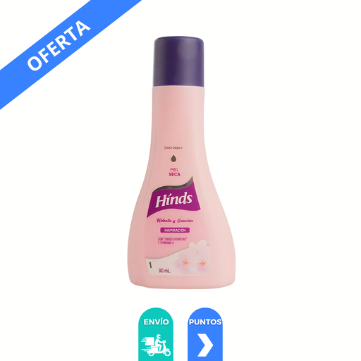 [3984] CREMA HINDS PIEL SECA INSPIRACION 90 ML VITAMINA A GRISI