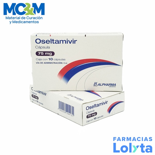 [1679] OSELTAMIVIR 75MG C/10 CAP LAB ALPHARMA