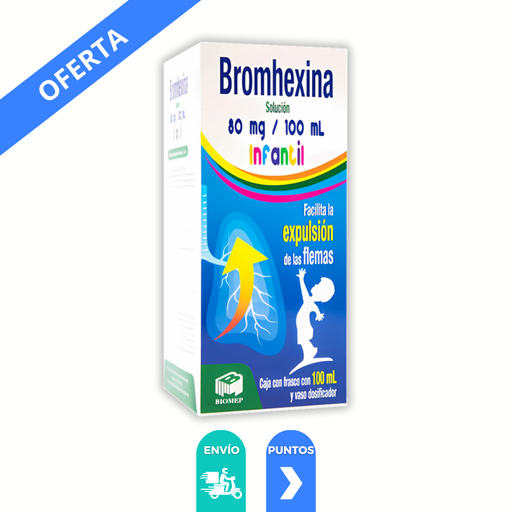 [2169] BROMHEXINA INFANTIL SOL ORAL 80 MG/100 ML FCO C/100 ML LAB BIOMEP