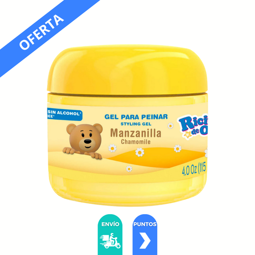 [2256] GEL PARA CABELLO RICITOS DE ORO MANZANILLA C/115 G GRISI