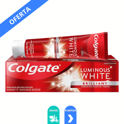 [2283] PASTA DENTAL LUMINOUS WHITE BRILLIANT 75 ML COLGATE
