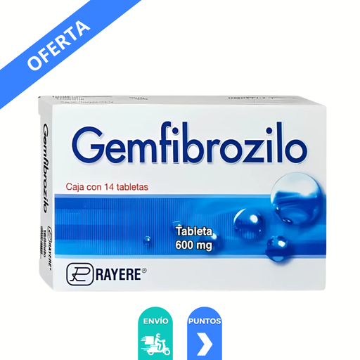 [2522] GEMFIBROZILO 600 MG C/14 TAB LAB RAYERE
