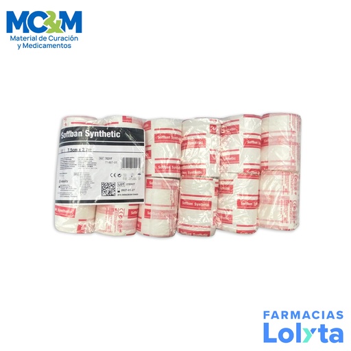 [956] VENDA HUATA SINTETICA SOFFBAN 7.5CMX2.7M C/12 PZ REF 7031F/71467-01 BSN