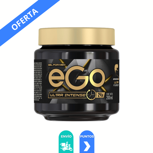 [2681] GEL PARA CABELLO 200 ML EGO ULTRA INTENSE 24 H UNILEVER