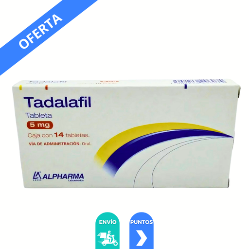 [2347] TADALAFIL 5 MG C/14 TAB LAB ALPHARMA