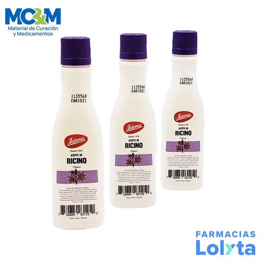 [3781] ACEITE DE RICINO 60 ML LAB JALOMA