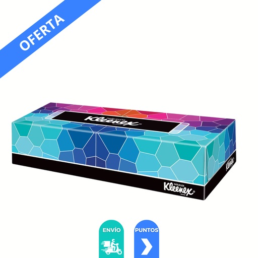 [4166] PAÑUELOS KLEENEX C/90 PZAS KIMBERLY-CLARK