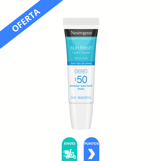 [4171] SUN FRESH SIN COLOR 50 FPS C/40 G PROTECTOR SOLAR PIEL MIXTA A GRASA NEUTROGENA