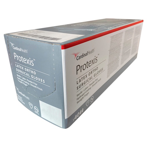 [452] GUANTE ORTOPEDICO 7 1/2  PROTEXIS LATEX C/40 PARES (TRIFLEX) CARDINALHEALTH REF 2D72LT75 DEGASA 1321320