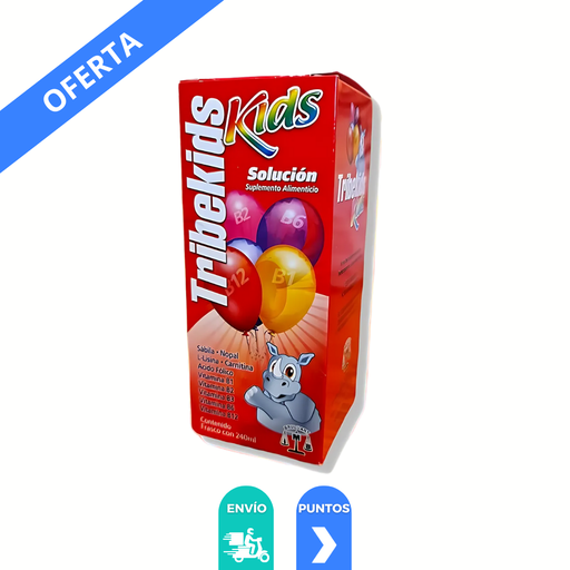 [4310] COMPLEJO B SABILA NOPAL L-LISINA CARNITINA SOL ORAL C/240 ML TRIBEKIDS LAB BRULUART