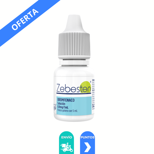 [4401] ZEBESTEN SOL OFTALMICA 0.9 MG/ML FCO GOTERO C/5 ML BROMFENACO LAB SOPHIA