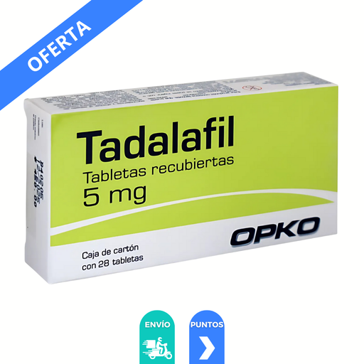 [4437] TADALAFIL 5 MG C/28 TAB LAB EXAKTA