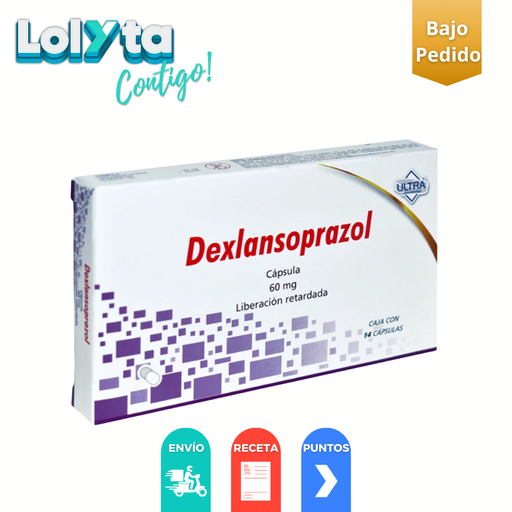 [4501] DEXLANSOPRAZOL 60 MG C/14 CAP LIBERACION RETARDADA LAB ULTRA