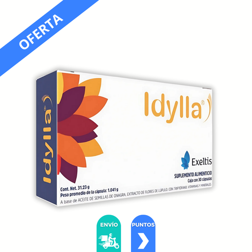[4505] IDYLLA 1.041 G C/30 CAP SUPLEMENTO ALIMENTICIO LAB EXELTIS