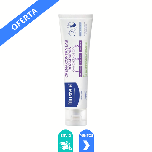 [4545] MUSTELA CREMA 108 G - 100 ML CONTRA LAS ROZADURAS OXIDO DE ZINC LAB EXPANSCIENCE