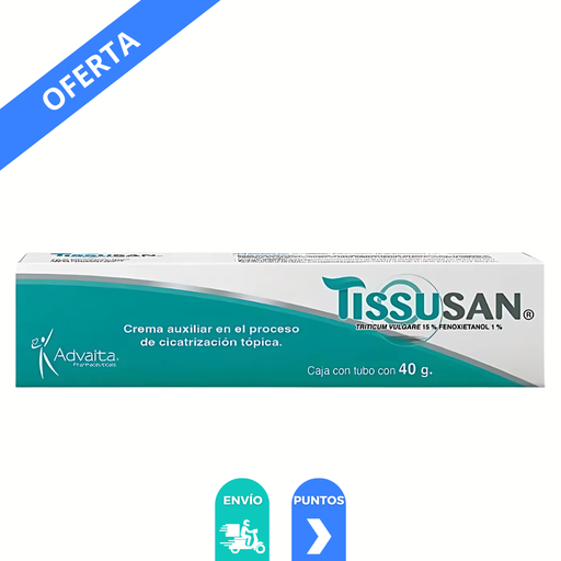 [4543] TRITICUM VULGARE FENOXIETANOL CREMA 15/1 G/100 G TUBO C/15 G TISSUSAN LAB ADVAITA