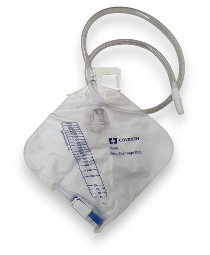 [139] BOLSA RECOLECCION DE ORINA 2000 ML REF 3512 CARDINALHEALTH (KENGUARD)