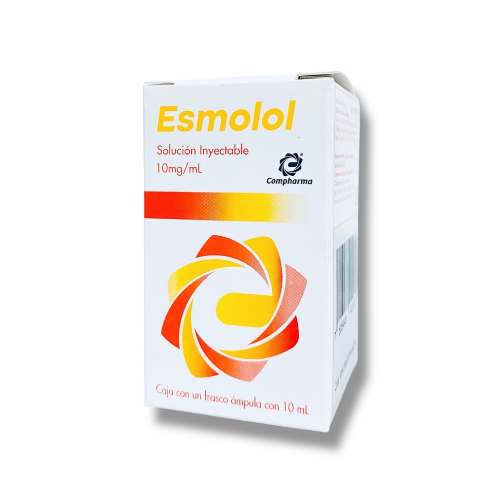 ESMOLOL SOL INY 10 MG/ML FCO AMP C/10 ML LAB COMPHARMA | Website ...