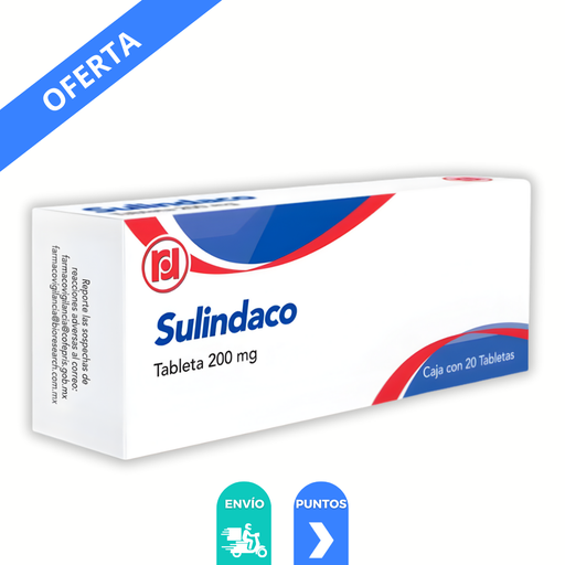 [4725] SULINDACO 200 MG C/20 TAB LAB RANDALL