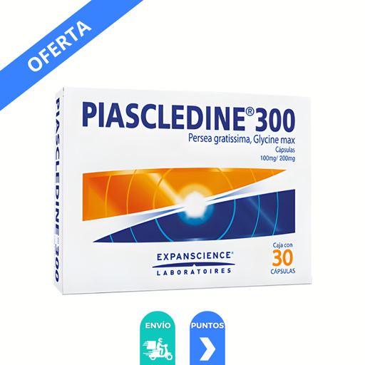 [4741] PIASCLEDINE 300 100/200 MG C/30 CAP PERSEA GRATISSIMA GLYCINE MAX LAB EXPANSCIENCE