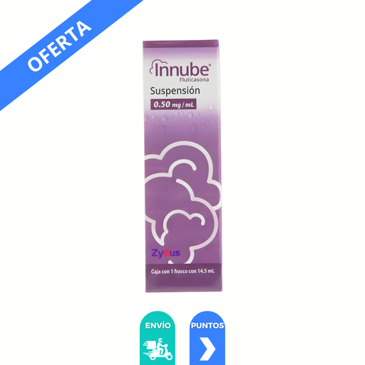 [4763] FLUTICASONA SUSP NASAL 0.50 MG/ML FCO C/14.5 ML INNUBE LAB ZYDUS PHARMACEUTICALS